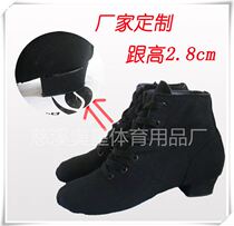 Heightening High Bunch Canvas Soft Bottom Jazz Shoes Modern Dance Shoes Square Dance High Bunch Dance Shoes Street Dance Folk Dance Shoes