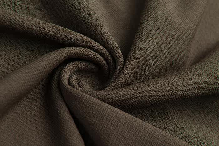 mrsstudiosv领连衣裙两侧开叉polo领懒人冰麻针织长裙