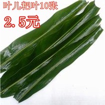 10 pieces of fresh yeerba leaves Sichuan Yibin specialty pig cake duck cake leaves ginger leaves