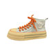 Qiqi Master Shoes for Women 2023 Summer Dopamine Wear High-Top Canvas Shoes The Womendox Decone Dversatile Board Shoes Qiqi Master Shoes for Women 2023 Summer Dopamine Wear High-Top Canvas Shoes The Womendox Decone Dversatile Board Shoes