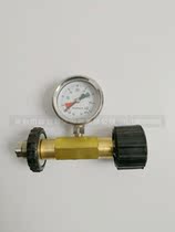New AIR RESPIRATOR CYLINDER PRESSURE GAUGE 40MPA CYLINDER PRESSURE GAUGE PRESSURE REDUCER RESPIRATOR ACCESSORIES