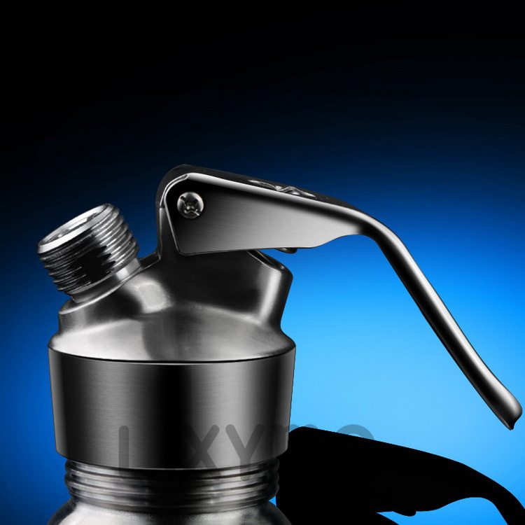 不锈钢雪顶油枪 奶油淡不锈钢枪发泡器商用大容量虹吸瓶0.5-1l