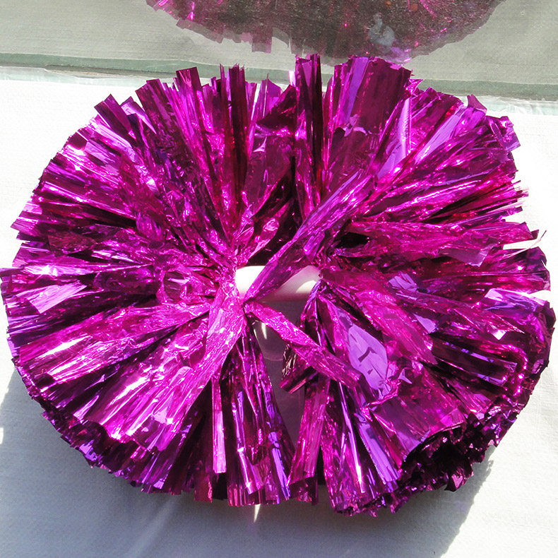 啦啦操花球广场舞手花啦啦队彩球啦啦花球手摇花手握双头啦啦球