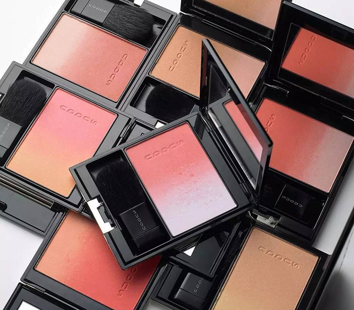 现货英购 suqqu 2017限定新色105淡煌华104红小豆 渐变腮红_7折现价