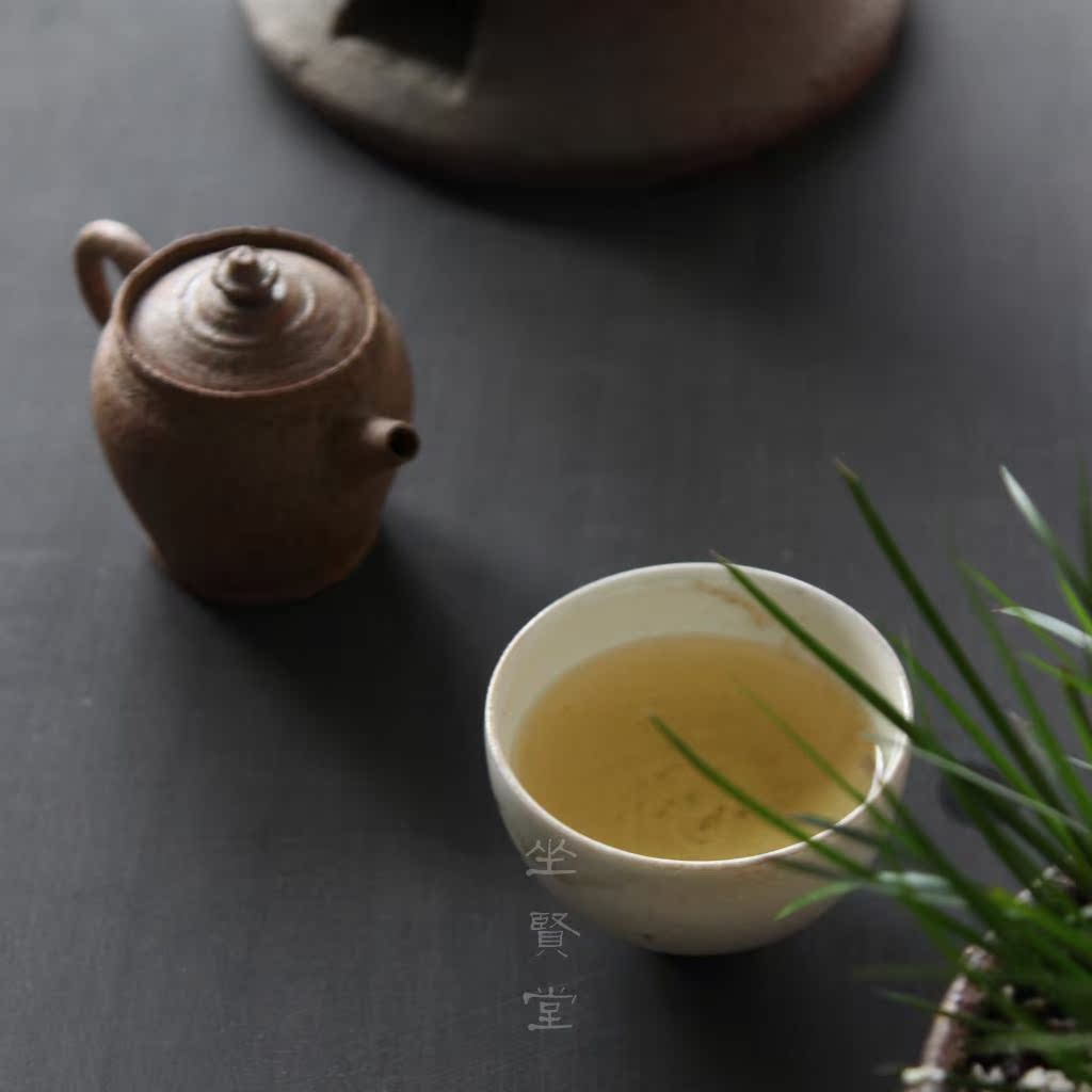 柴烧杯品茗杯茶杯杯子主人杯 高白泥自然落灰 功夫陶瓷景德镇杯子_7折