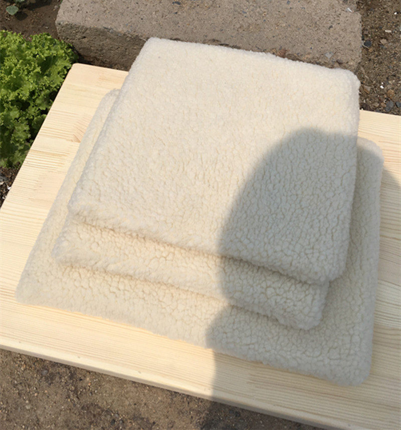 宠物猫窝垫通用垫不粘毛垫子手工羊毛绒面料狗软四季海绵耐脏保暖