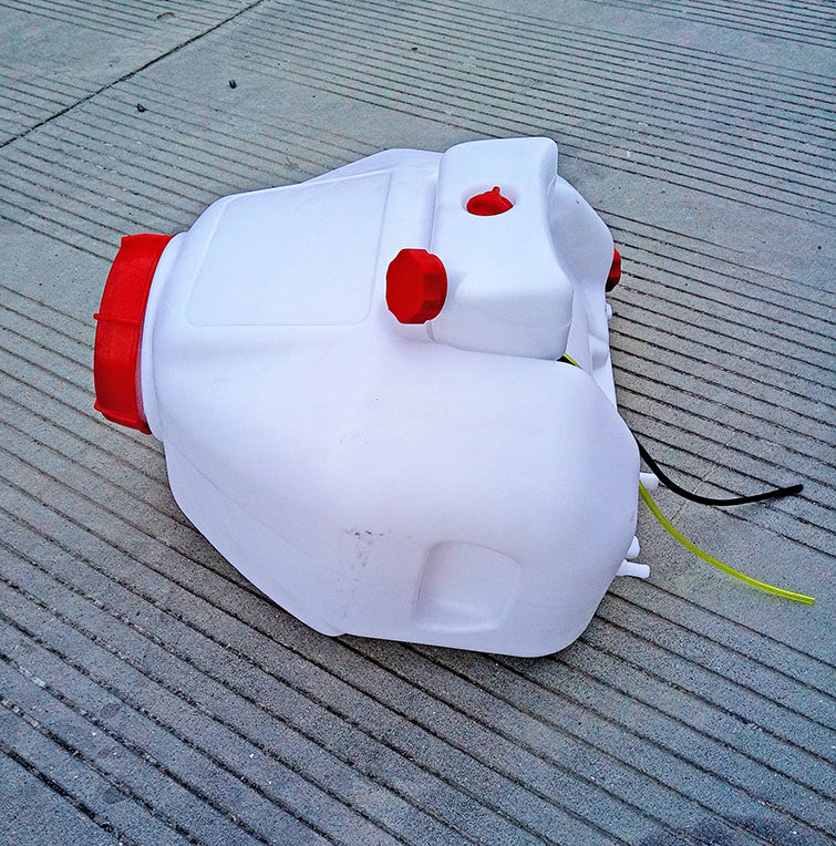 909型 背负式机动喷雾器打药桶带盖子滤网油壶整套塑料储水桶30升