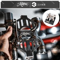 Water-cooled Triumph dedicated X Pipe through exhaust midsection Triumph Bober black Bonneville