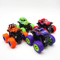 Export toy car simulation inertial spring power 4X4 bigfoot childrens toys 1:36 boxed four-color optional