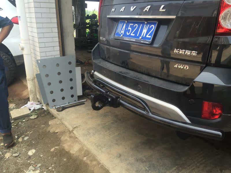 经典16款 15 款 哈弗外置后杠带虎头钩 哈弗后杠无损安装款_不打折