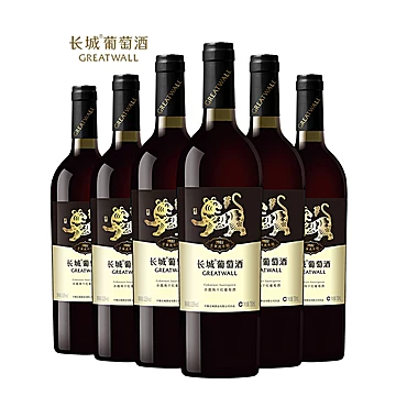 长城正品干红葡萄酒虎年生肖赤霞珠红酒[40元优惠券]-寻折猪