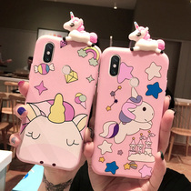 Kixinda Xiaomi max3 pro mobile phone case max2 cute unicorn note note note 2 note3 female soft set