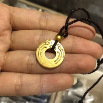 Everyones altar Gufaju life longer than Nanshan Neck Pendant Life Everlasting Longevity Gold Pei adorned foot gold 999