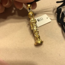 The ancient Farnan of the Peoples Ancient Pharauna was suspended for the protection of the auspicious Ruyi of the Golden Foot Gold 999