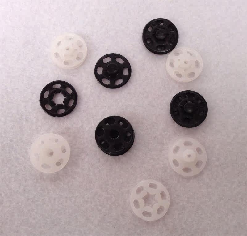 特大号白色暗扣纽扣扣纽缝纫diy配件/辅料/配饰纽扣子母扣每套