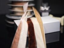 Japanese sic Gui single-sided velvet ribbon hairband DIY fine velvet ribbon flocking ribbon