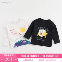 (Discount a variety of optional)Mark Jenny baby Autumn Girls long-sleeved T-shirt childrens top 71021