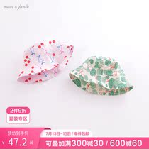 Mark Jenny Summer Clothing Baby Baby Sun Hat Girl 100% Linen Hat Child Fisherman Cap 212309