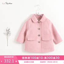 (Mark Jenny French series) Baby winter wool double-sided Ni coat girls coat 92391