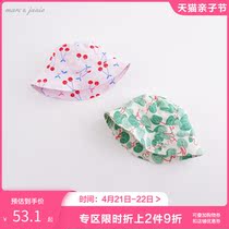 Mark Jenny Summer Clothing Baby Baby Sun Hat Girl 100% Linen Hat Child Fisherman Cap 212309