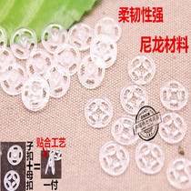 Clothing and Apparel Hidden Hidden Button Button Transparent Shirt Button Baby Climb Snap Button Pin Pin Wire Button