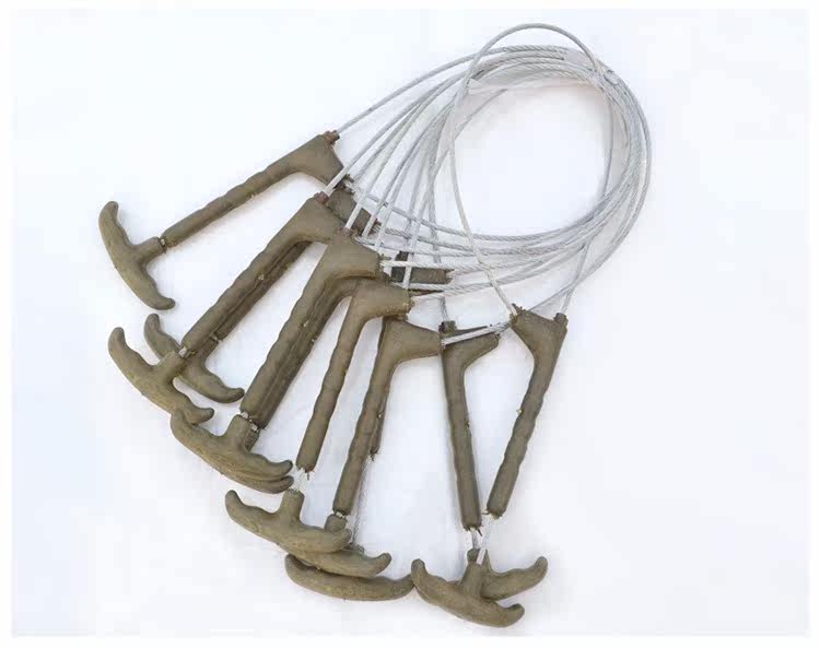 猪用不锈钢保定器套猪器猪套子套定器猪打针保定绳猪场养殖设备