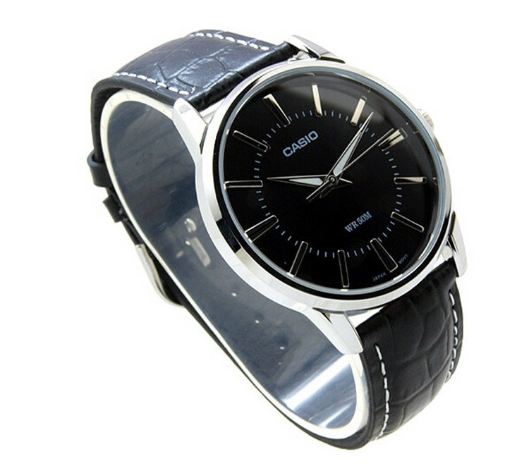 卡西欧时尚商务腕表防水石英男表mtp1303l1a1303d7a7b