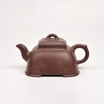 Lao Kong said that the pot I Sun Xinhao handmade customized purple sand Huanglongshan raw ore special shot link