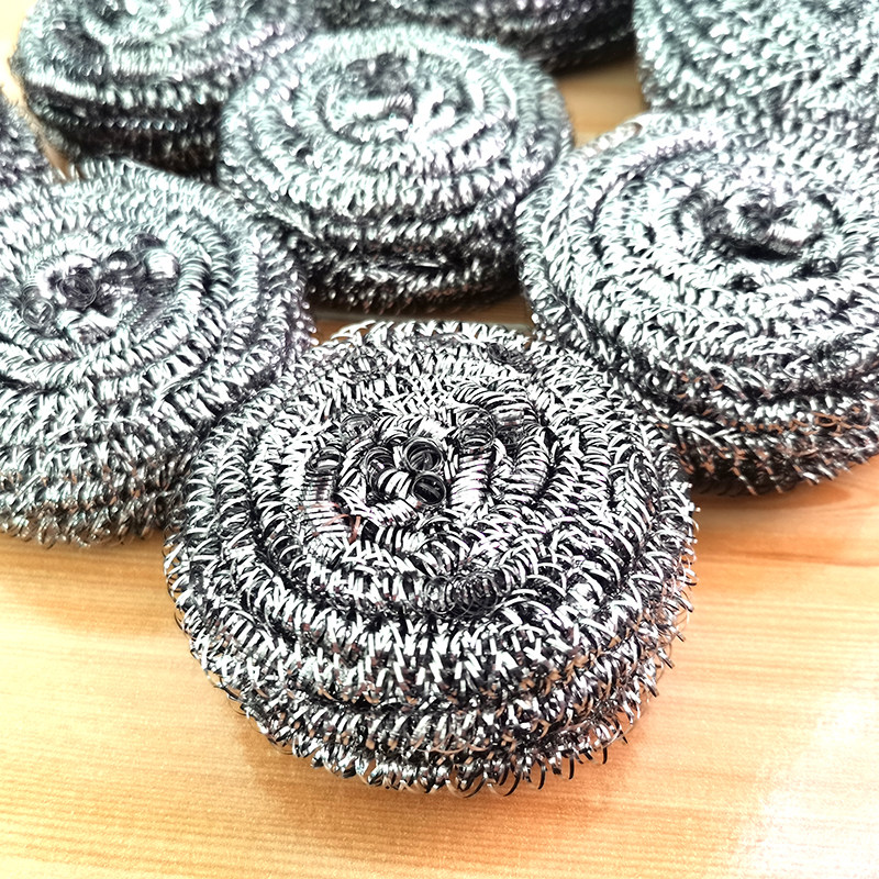 【5个】不锈钢钢丝球刷清洁球家用厨房