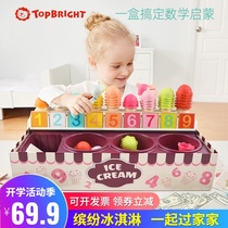 Terbao topbright Ice Cream Toys Set Play House 3-4-5 Years Old Childrens Puzzle Ice Cream Girl