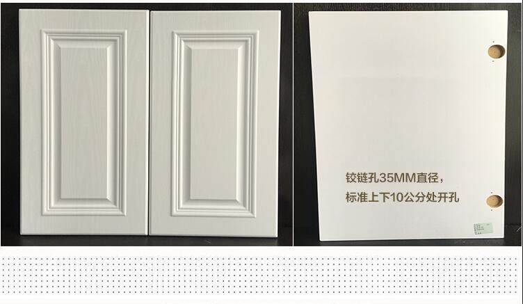厂家直销橱柜门板定做 pvc膜吸塑模压门板 衣柜鞋柜门/百叶门阳台
