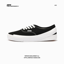 Japan Okayama Kulumi vulcanized shoes black Harajuku style shoes niche shoes original deconstruction low canvas shoes men