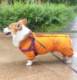 Small short-legged back zipper legs pet raincoat waterproof lightweight breathable soft Small short-legged back zipper legs pet raincoat waterproof lightweight breathable soft