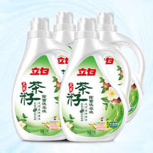立白茶籽洗衣液2kg*2+1kg*2/箱除菌除螨一步到位