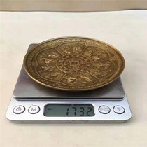 Imitation ancient handicraft workmanship beautifully coated passerolu zodiac bronze disc