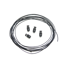 Ultra light rope buckle thin drawstring replacement outdoor hiking load reduction pressing spring buckle elastic adjustment plastic buckle