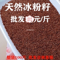 Sichuan wild ice flour seeds hand rub commercial ice seeds with hand - made ice seeds bubble papaya seeds for jade seeds 1 pound