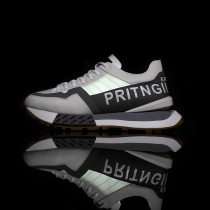 Summer New European Station Men Sneakers Breathable Mesh 100 Ride Boomer Mens Shoes Running Casual Tide Shoes Exploits