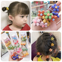 2021 New Baby Head rope does not hurt hair tie hair tie childrens hair rope Princess cute rubber band Hairband