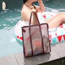 Dry and wet separated swimming bag women's Korean ins girls waterproof beach bag swimsuit storage bag swimming storage bag