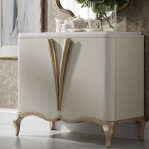 Xuan Guan Cabinet American Solid Wood Entrance Light Extravagant Living Room Dining Side Cabinet Decorated Cabinet Door Hall Shoes Cabinet Locker Modern Minima