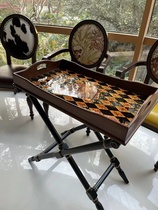 Eurostyle corner a few couch side living room parties a few American colorful plotlines a few make old glass retro side table small tea table