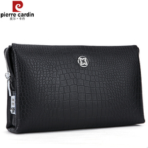 Pilkardan mens handbag mens handbag genuine leather crocodile tattoo soft leather hand bag for mens business large capacity cow leather handbag