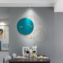 Minimalist living room wall clock Modern simple home fashion atmosphere wall clock Creative personality wall decoration clock