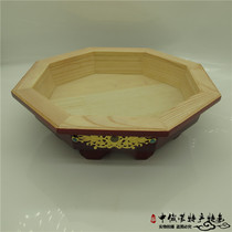 Mongolian Pallet Handlebar Meat Pan Mongolian Bag Cutlery Hotel Wood Plate Mongolian Anise Dinner Plate Candy Wood