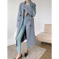 ADA MISS 10 13 new winter clothes | HERM * S-grade version_all wool classic long coat