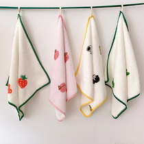 Baby towel newborn super soft infant handkerchief saliva towel baby feeding breast washing face small square towel 4 Pack