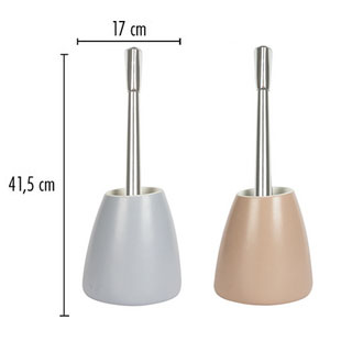 SPIRELLA/silk pury European ceramic toilet brush set long - handled brush clean bathroom toilet brush base