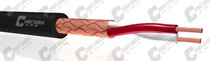 Shanghai Chengfeng Woven shielding microphone cable 2*0.5 fixed installation and mobile performance line Sheathed wire