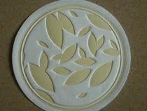 Bar coasters customized absorbent paper cup mats Foreign trade export placemats customized can be printed according to the LOGO bronzing pad board